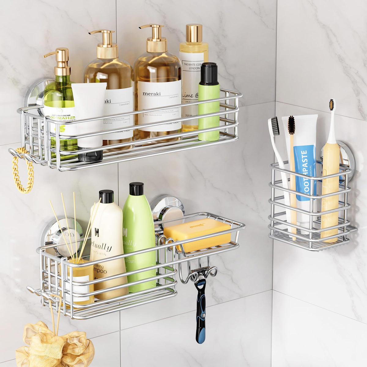 Suction Storage Baskets