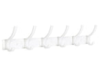 Optish Coat Rack Wall Mount, Wall Hooks for Hanging, Entry Coat Hooks Coat Hanger, Hat Rack Holder for Wall, Key Holder Purse Racks, Towel Rack for Bathrooms (2 Pack, Black)