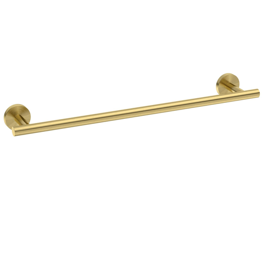 USHOWER Brushed Nickel Towel Bar, 24-Inch Towel Racks for Bathroom