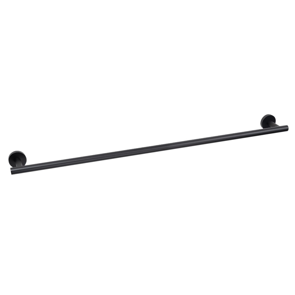 HITSLAM Brushed Nickel 24 Inch Towel Bar for Bathroom, SUS304 Stainless Steel Bathroom Towel Rack Wall Mounted, Modern Home Decor Bath Towel Holder with Hardware Accessories (Total Length 25.7 Inch)