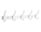 Optish Coat Rack Wall Mount, Wall Hooks for Hanging, Entry Coat Hooks Coat Hanger, Hat Rack Holder for Wall, Key Holder Purse Racks, Towel Rack for Bathrooms (2 Pack, Black)