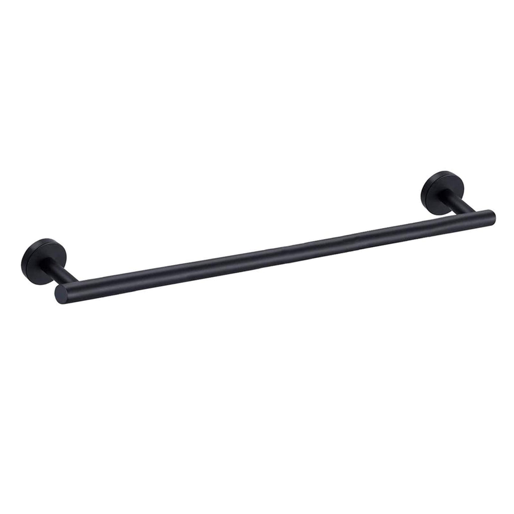 Nolimas Brushed Nickel Bath Towel Bar Single Bars Towel Rack Rod Classic Wall Mounted SUS304 Stainless Steel Bathroom Towel Holder Toilet Kitchen Towel Shelf Single Layer,16 inches