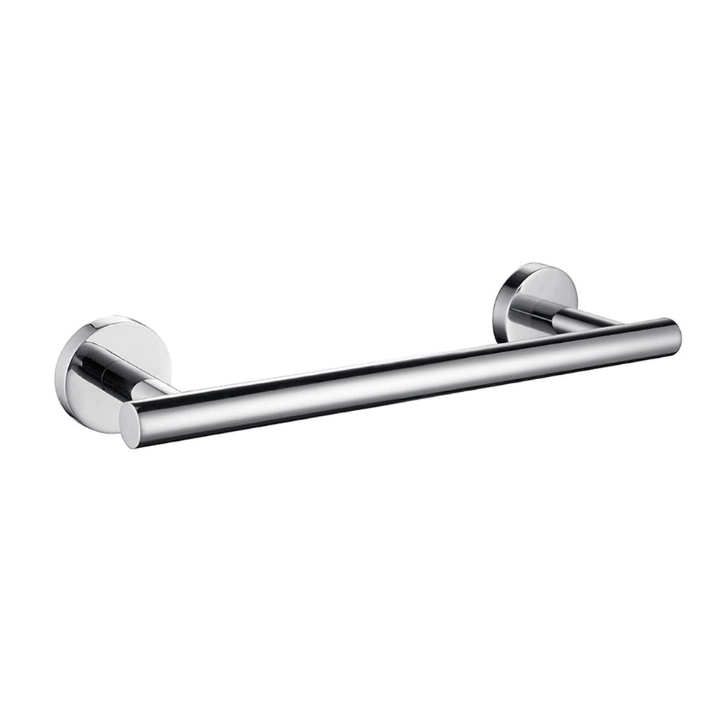Nolimas Brushed Nickel Bath Towel Bar Single Bars Towel Rack Rod Classic Wall Mounted SUS304 Stainless Steel Bathroom Towel Holder Toilet Kitchen Towel Shelf Single Layer,16 inches