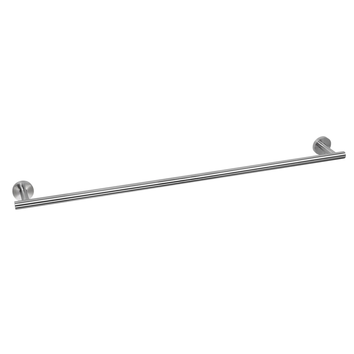 HITSLAM Brushed Nickel 24 Inch Towel Bar for Bathroom, SUS304 Stainless Steel Bathroom Towel Rack Wall Mounted, Modern Home Decor Bath Towel Holder with Hardware Accessories (Total Length 25.7 Inch)