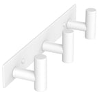 VAEHOLD Black Hat and Coat Wall Mount Rack 5 Hooks for Robes, Bags, Keys, and Towels Bathroom Towel Hanger Organizer (1 Pack)