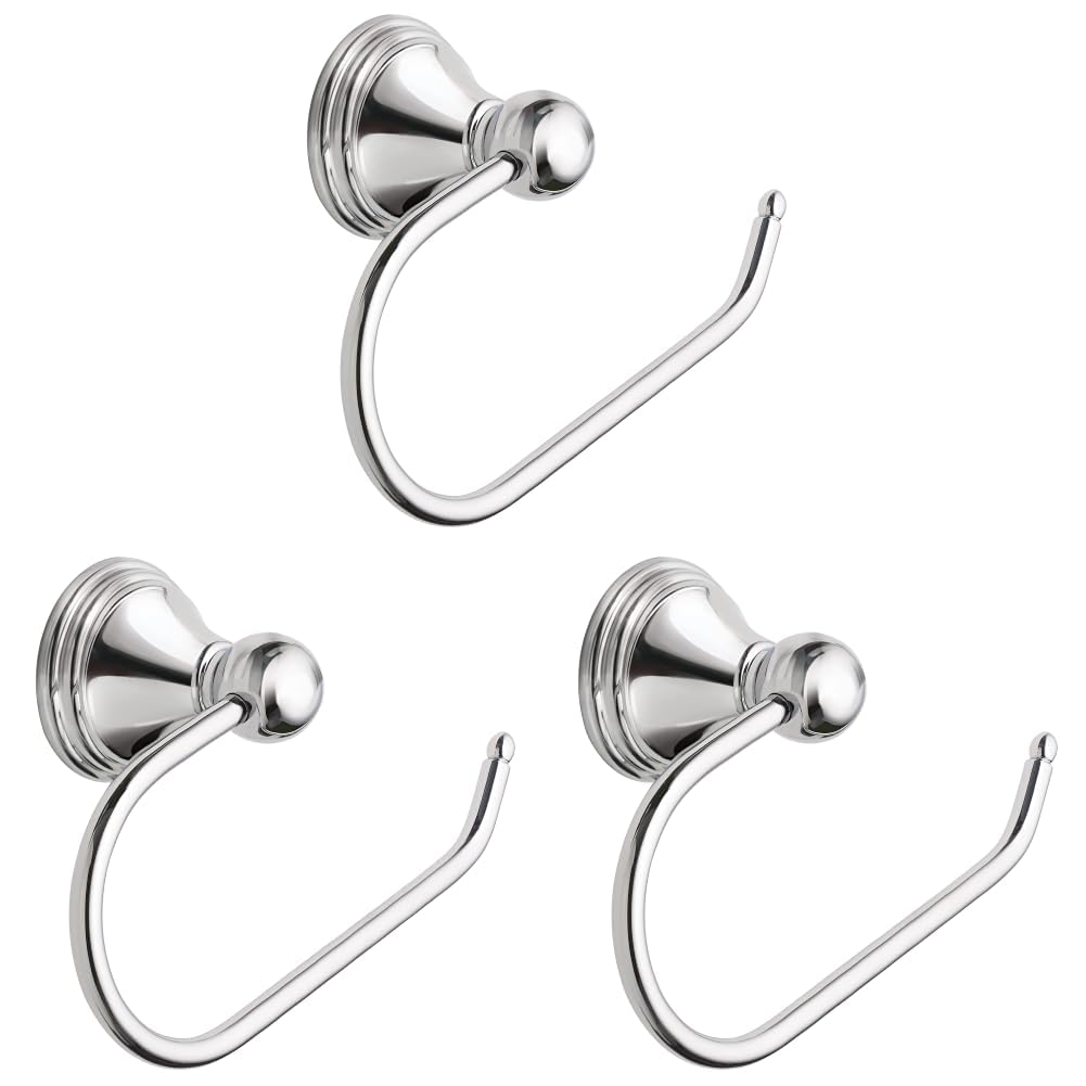 Moen Preston Brushed Nickel 24-Inch Single Wall Mounted Bathroom Towel Bar, DN8424BN