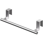 Cabinet Door Towel Bar, Kitchen Towel Holder, Matte Black 2 Pack