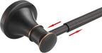 BESy Towel Racks for Bathroom Wall Mounted Bath Towel Bar Oil Rubbed Bronze