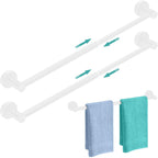 MGahyi Adjustable Stainless Steel Towel Racks for Bathroom 13.18-24In