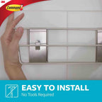 Command Shower Caddy, 1 Caddy, 4 Large Strips
