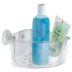 iDesign BPA-Free Plastic Power Lock Suction Wall Storage Organizer Caddy