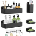 Adhesive Shower Caddy Shower Shelves Bathroom Organizer and Storage