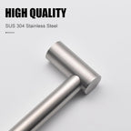 Towel Bar - Adjustable 304 Stainless Steel Towel Holder for Bathroom