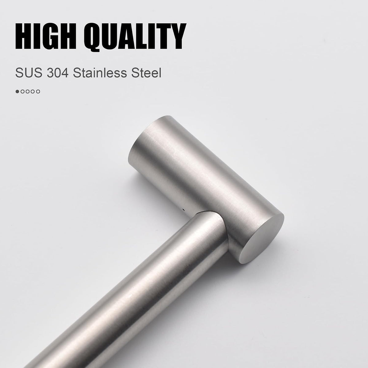 Towel Bar - Adjustable 304 Stainless Steel Towel Holder for Bathroom