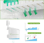 LUXEAR Suction Cup Shower Caddy, No Drilling Shower Caddy, White