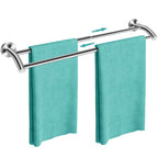 MGahyi Adjustable Stainless Steel Towel Racks for Bathroom 13.18-24In