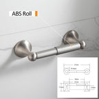 BGL Bathroom Accessory Set, Brushed Nickel Adjustable Expandable Towel Bar 4-Piece Bathroom Hardware Set Wall Mounted