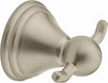 Moen Preston Brushed Nickel 24-Inch Single Wall Mounted Bathroom Towel Bar, DN8424BN