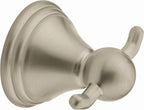 Moen Preston Brushed Nickel 24-Inch Single Wall Mounted Bathroom Towel Bar, DN8424BN