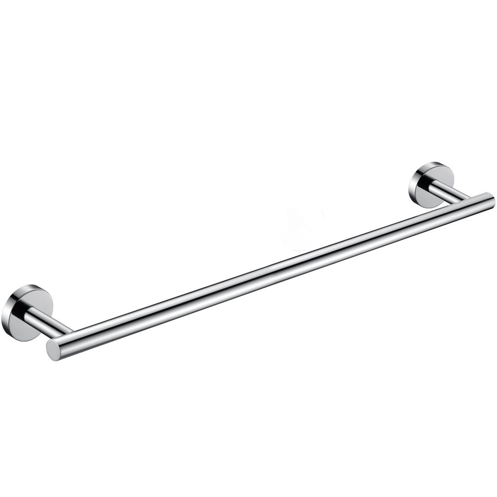 Nolimas Brushed Nickel Bath Towel Bar Single Bars Towel Rack Rod Classic Wall Mounted SUS304 Stainless Steel Bathroom Towel Holder Toilet Kitchen Towel Shelf Single Layer,16 inches