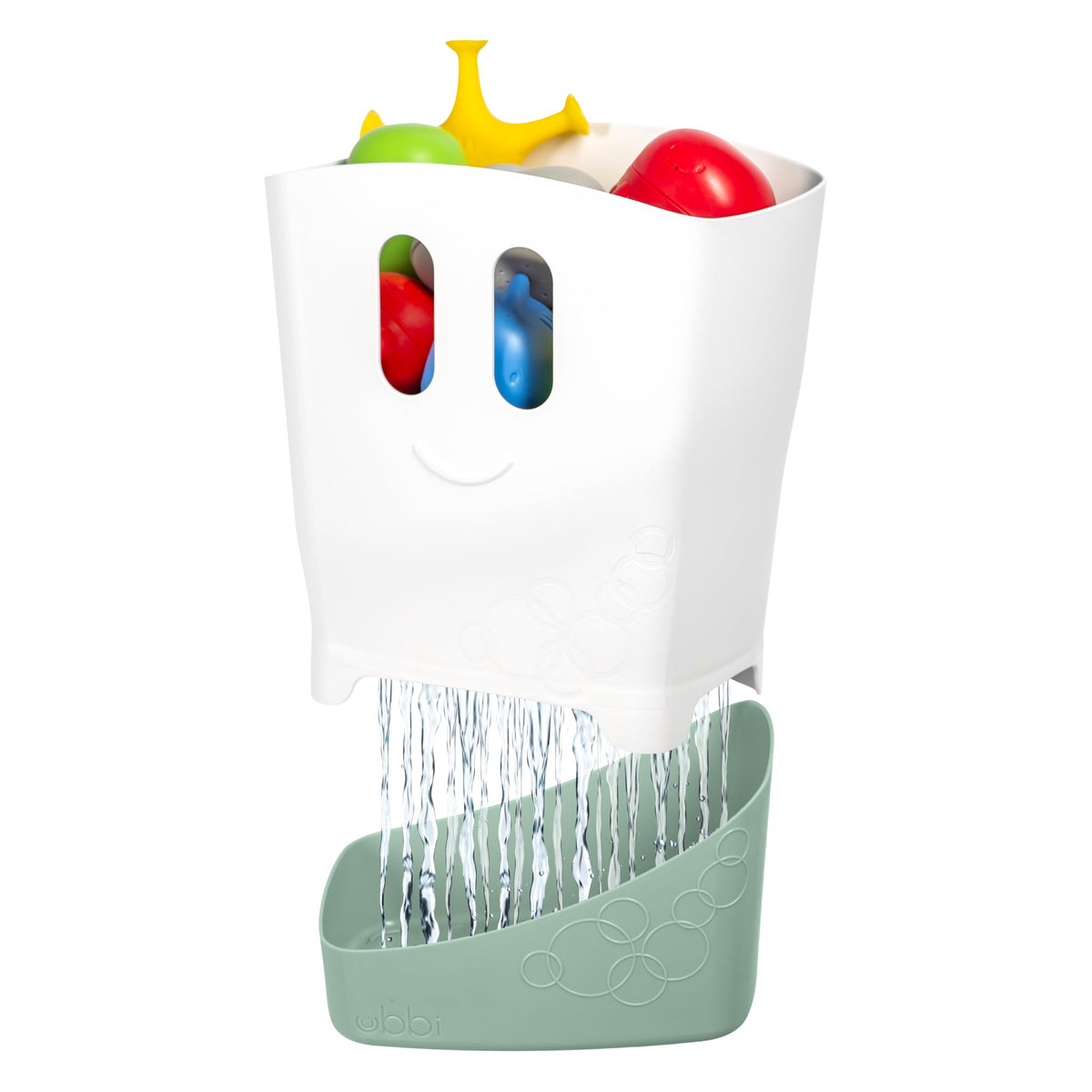 Ubbi Stand Up Bath Toy Storage Organizer, Gray