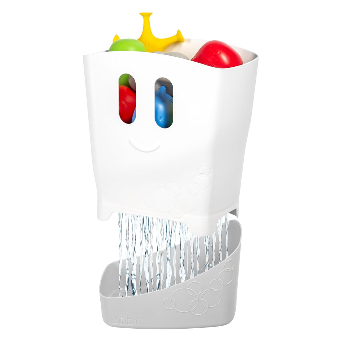 Ubbi Stand Up Bath Toy Storage Organizer, Gray