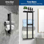 Bathroom Towel Storage Rack, Wall Mounted Bathroom Towel Rack