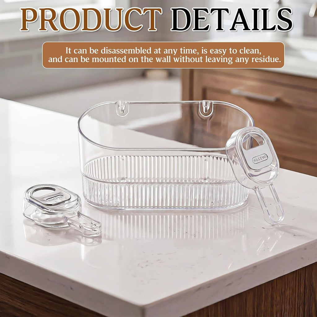 Novabright 2 Pack Suction Cup Shower Caddy, No Drill Bathroom Shelf Organizer, Wall Mounted Storage Basket for Shampoo, Conditioner, Body Wash, Razor and Bath Supplies