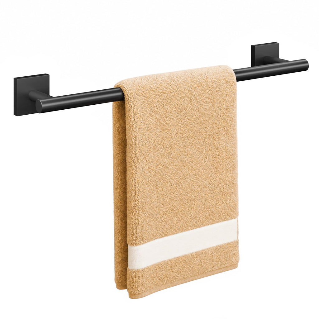 USHOWER Brushed Nickel Towel Bar, 24 Inch Towel Racks for Bathroom