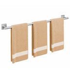USHOWER Brushed Nickel Towel Bar, 24 Inch Towel Racks for Bathroom
