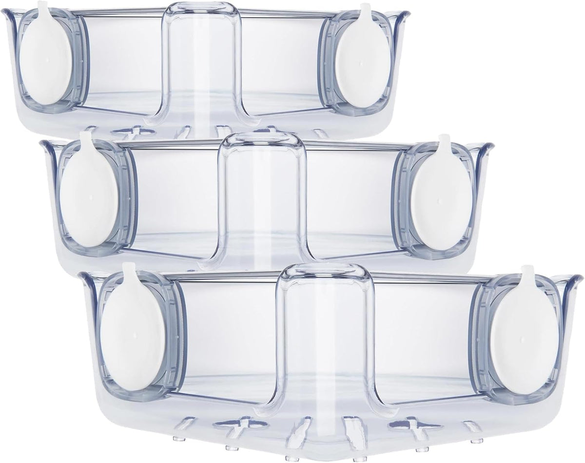 OXO Good Grips Stronghold Suction Corner Basket for Showers