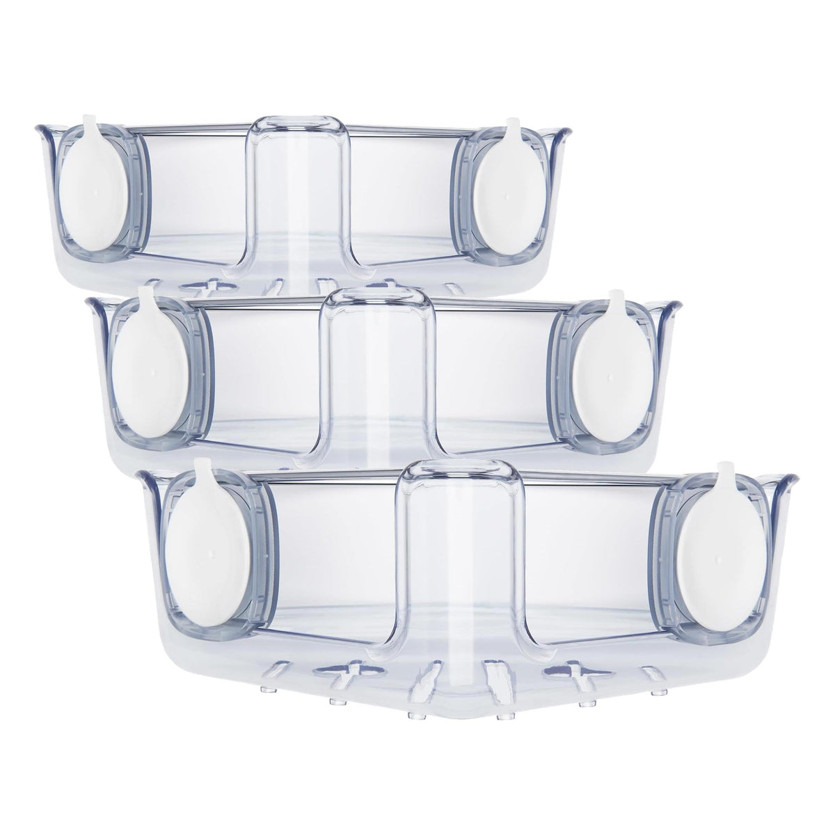 OXO Good Grips Stronghold Suction Corner Basket for Showers