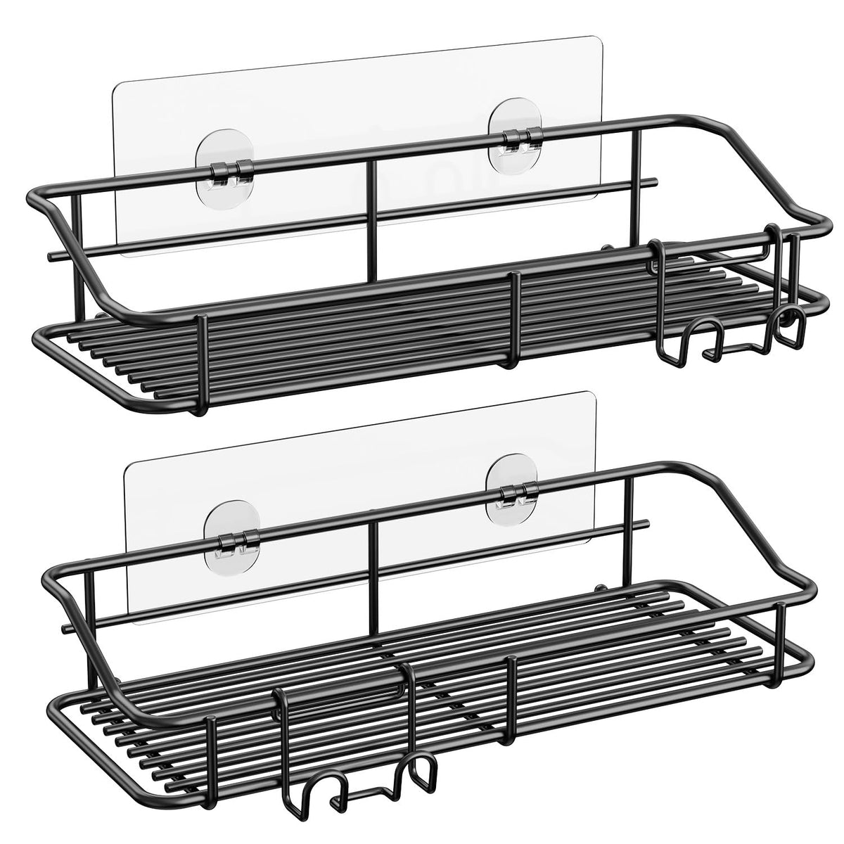 Nieifi Shower Caddy Adhesive, Shower Shelves, Shampoo Holder for Bathroom