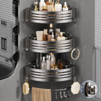 Corner Shower Caddy Suction Cup, Gray (2 Pack)