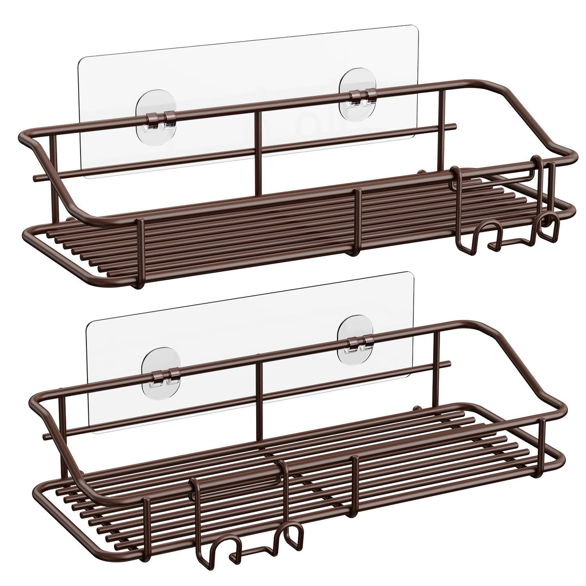 Nieifi Shower Caddy Adhesive, Shower Shelves, Shampoo Holder for Bathroom