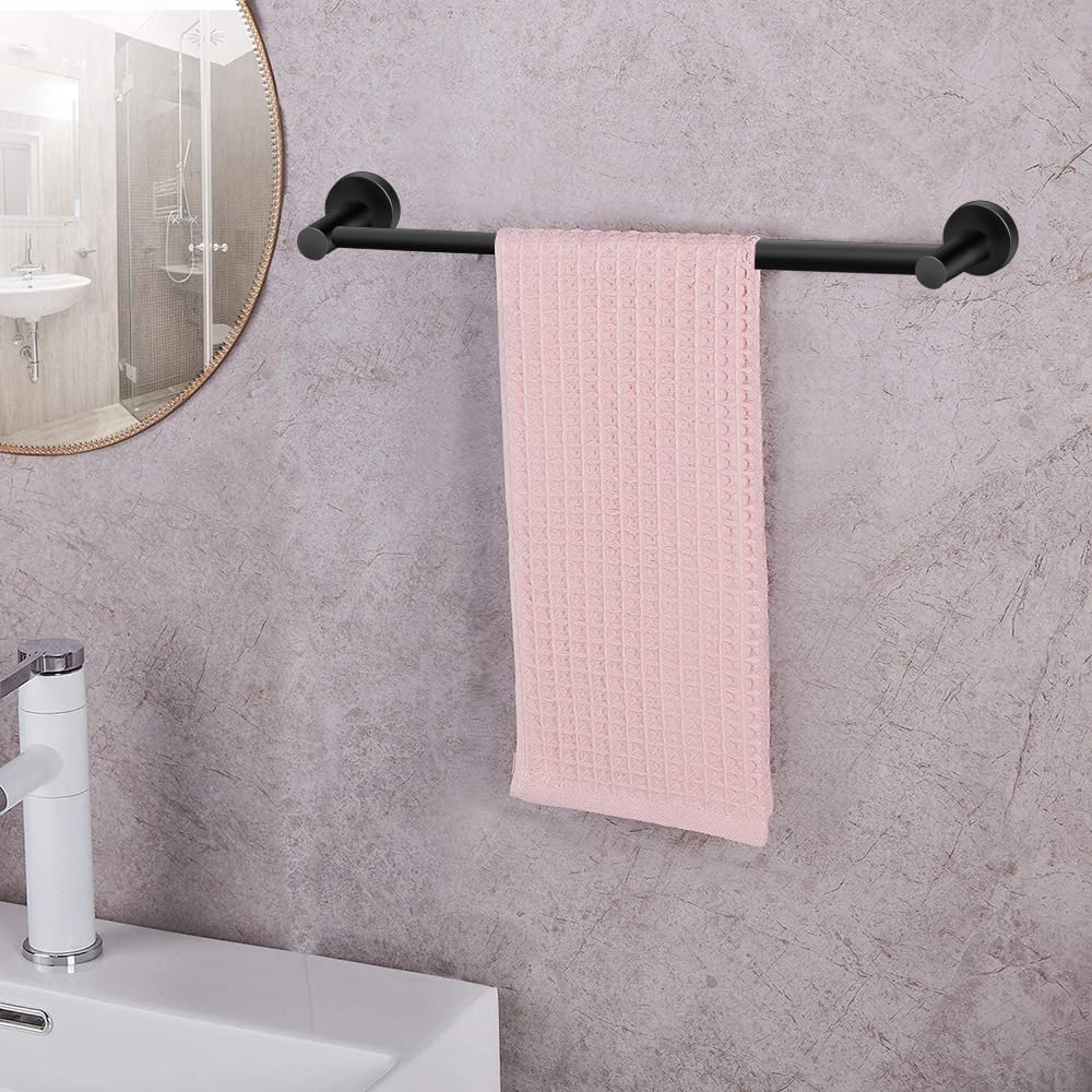 MGahyi Adjustable Stainless Steel Towel Racks for Bathroom 13.18-24In