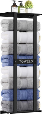 Bathroom Towel Storage Rack, Wall Mounted Bathroom Towel Rack