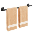 USHOWER Brushed Nickel Towel Bar, 24 Inch Towel Racks for Bathroom