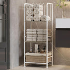 4-Tier Freestanding Towel Racks for Bathroom, Towel Rack Stand