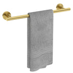 USHOWER Brushed Nickel Towel Bar, 24-Inch Towel Racks for Bathroom