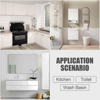 Towel Bar - Adjustable 304 Stainless Steel Towel Holder for Bathroom
