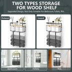 Xstydes Towel Racks for Bathroom, Metal Towel Holder with Storage Basket,Wall Towel Rack for Rolled Towels, Towel Storage for Small Bathroom.