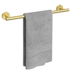 USHOWER Brushed Nickel Towel Bar, 24-Inch Towel Racks for Bathroom