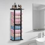Bathroom Towel Storage Rack, Wall Mounted Bathroom Towel Rack
