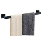 JOPOFI Towel Bar - 23.6 Inch Bathroom Towel Holder - Matte Black