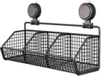 Metal Wire Hanging Storage Basket, Suction Cup Kitchen Basket (A3)