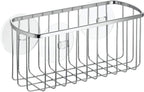 InterDesign Suction, Rectangle Basket, Polished Stainless Steel