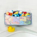 Munchkin® High 'n Dry™ Corner Bath Toy Organizer and Storage, Grey