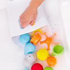 Ubbi Stand Up Bath Toy Storage Organizer, Gray