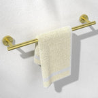 HITSLAM Brushed Nickel 24 Inch Towel Bar for Bathroom, SUS304 Stainless Steel Bathroom Towel Rack Wall Mounted, Modern Home Decor Bath Towel Holder with Hardware Accessories (Total Length 25.7 Inch)